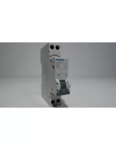 Disjoncteur Siemens 1P N 16A 6K C 1 module 5SY60167